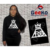 Blusa Feminina Fall Out Boy - FOB - Rock - Geeko