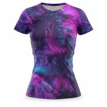 Blusa Feminina Fitness academia Caminhada Treino musculação Caminhada Dry Fit Ante Suor proteção UV