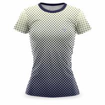 Blusa Feminina Fitness academia Caminhada Treino musculação Caminhada Dry Fit Ante Suor proteção UV