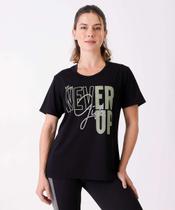 Blusa Feminina Fitness Estampada Marisa-02070 Blusa Feminina Fitness Estampada Marisa-02070