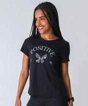 Blusa Feminina Fitness Estampada Marisa Preto-20061 Blusa Feminina Fitness Estampada Marisa Preto-20061