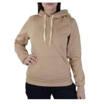 Blusa Feminina FreeSurf Moletom Canguru Bege Stone - 121005