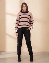 Blusa Feminina Gola Alta Fio De Tricot Veneza Imagivan Blusa Feminina Gola Alta Fio De Tricot Veneza Imagivan