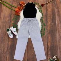 Blusa Feminina Gola Alta Regata Lanzinha