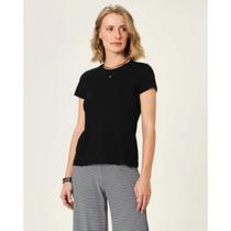 Blusa Feminina Gola Careca Manga Curta Básica Malwee R. 4499