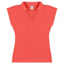 Blusa Feminina Gola Punho Viscoplus