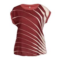 Blusa Feminina Habana Plus Size Estampada Telha Blusa Feminina Habana Plus Size Estampada Telha
