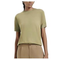 Blusa Feminina Hering MC Tricot Verde - K5CV6GSI