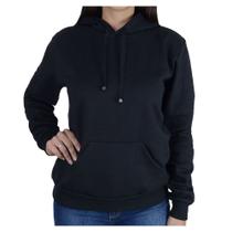 Blusa Feminina Hirlogs Moletom Preta - 234A