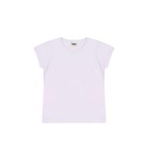 Blusa Feminina Infantil Básica em Cotton Camiseta Manga Curta Menina Duzizo Blusa Feminina Infantil Básica em Cotton Camiseta Manga Curta Menina Duzizo