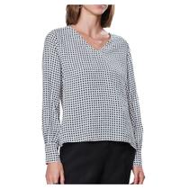 Blusa Feminina Infini ML Segall Branco - S34248 Blusa Feminina Infini ML Segall Branco - S34248