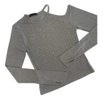 Blusa Feminina Inverno Eloa BOBBYLULU Tamanho:20Cor:Cinza