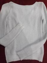 Blusa feminina lã branca Blusa feminina lã branca