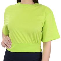 Blusa Feminina Lado Avesso Cropped Verde Citrus - L1224