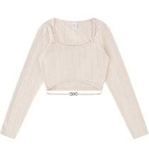 Blusa Feminina Lecimar Manga Longa Canelado Trançado Blusa Feminina Lecimar Manga Longa Canelado Trançado