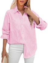 Blusa feminina LEMAFER com avental listrado e listras para namorado