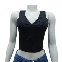 Blusa feminina lunender 35545 cropped regata malha canelado sevilha Blusa feminina lunender 35545 cropped regata malha canelado sevilha