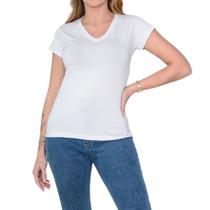 Blusa Feminina LZT Baby Look Branca - 573 Blusa Feminina LZT Baby Look Branca - 573