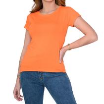 Blusa Feminina LZT Baby Look Laranja - 578