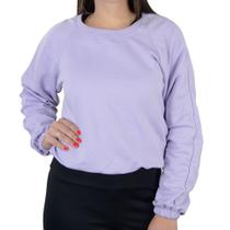 Blusa Feminina LZT Moletom Lilás - 9079