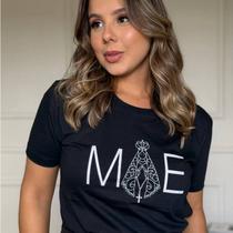 Blusa Feminina Mãe Nossa Senhora Aparecida T -Shirt Camiseta Moda 100% Algodão P AO G2 PLUS SIZE Blusa Feminina Mãe Nossa Senhora Aparecida T -Shirt Camiseta Moda 100% Algodão P AO G2 PLUS SIZE