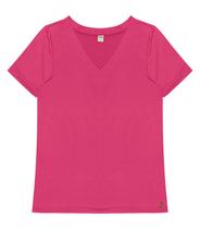 Blusa Feminina Malha Delicate Básica Rovitex Rosa