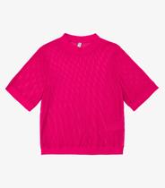Blusa Feminina Malha Screen Infinita Cor Rosa Blusa Feminina Malha Screen Infinita Cor Rosa