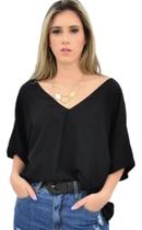 Blusa feminina manga 3/4 Blusa feminina manga 3/4