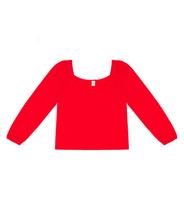 Blusa Feminina Manga 7/8 Rovitex Vermelho