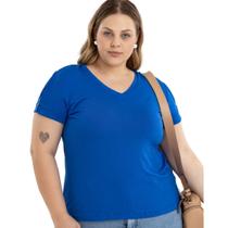 Blusa Feminina Manga C/ Botões Plus Size Casual Para O Dia A Dia 40624A