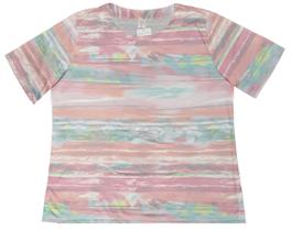 BLUSA FEMININA MANGA CURTA EM MALHA nº 44 ao 56
