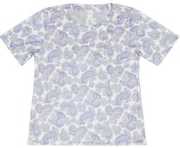 BLUSA FEMININA MANGA CURTA EM MALHA nº 44 ao 56 BLUSA FEMININA MANGA CURTA EM MALHA nº 44 ao 56