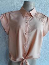 Blusa feminina manga curta - Tamanho M Blusa feminina manga curta - Tamanho M