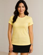 Blusa Feminina Manga Japonesa Camisa Feminina Gola Redonda Básica