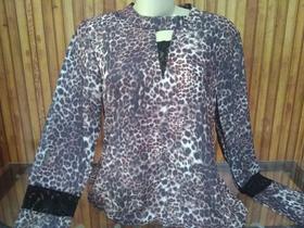 Blusa Feminina Manga Longa Adulto