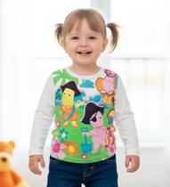 Blusa Feminina Manga Longa Backyardigans Nº 3 Malwee