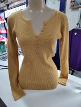 Blusa feminina manga longa Blusa feminina manga longa