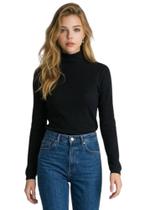 Blusa Feminina Manga Longa De Tricôt - Blusa Feminina Manga Longa De Tricôt -