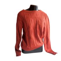 Blusa Feminina Manga Longa Inverno Lã Tricot trabalhada