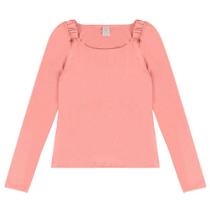 Blusa Feminina Manga Longa Lecimar Malha Viscoplus