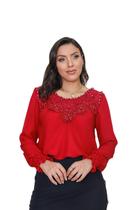Blusa feminina manga longa moda plus size casual sku:bmlp14 Blusa feminina manga longa moda plus size casual sku:bmlp14