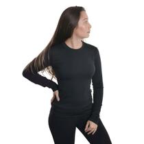 Blusa Feminina Manga Longa Peluciada Tamanhos e Cores Diversos Dicors