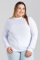 Blusa Feminina Manga Longa Plus Size Térmica Peluciada - Serena