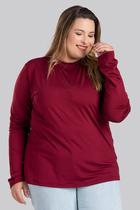 Blusa Feminina Manga Longa Plus Size Térmica Peluciada - Serena