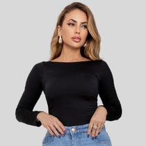 Blusa Feminina Manga Longa Suplex