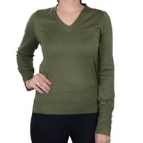 Blusa Feminina Miose Tricot Sueter Verde - 3BFP10