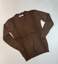 Blusa Feminina Modal Trançado com Gola Redonda Ref:. F919- Conforto e Elegância nos Dias Frios!