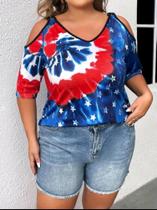 Blusa Feminina Naralise Modas Tecido leve confortável tamanho P Blusa Feminina Naralise Modas Tecido leve confortável tamanho P