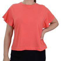 Blusa Feminina Olho Fatal Cropped Viscose Laranja - 60134