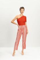 Blusa feminina ombro único Essendi -Laranja Blusa feminina ombro único Essendi -Laranja